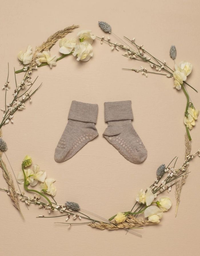Non-Slip Socken I Bambus versch. Farben