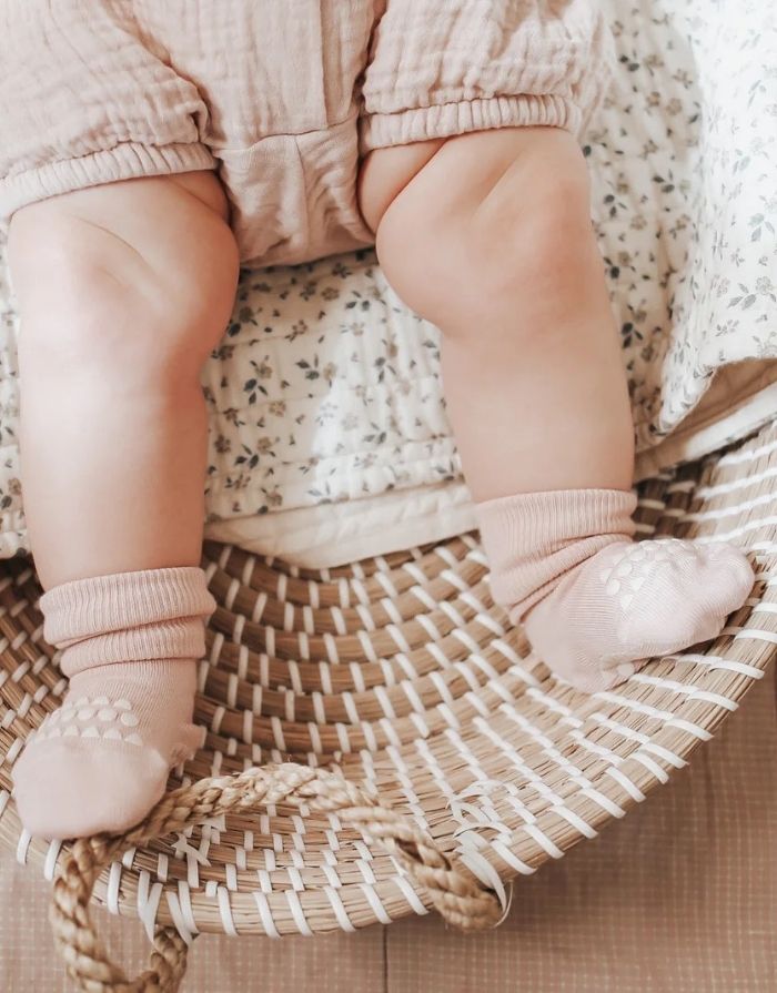 Non-Slip Socken I Bambus versch. Farben