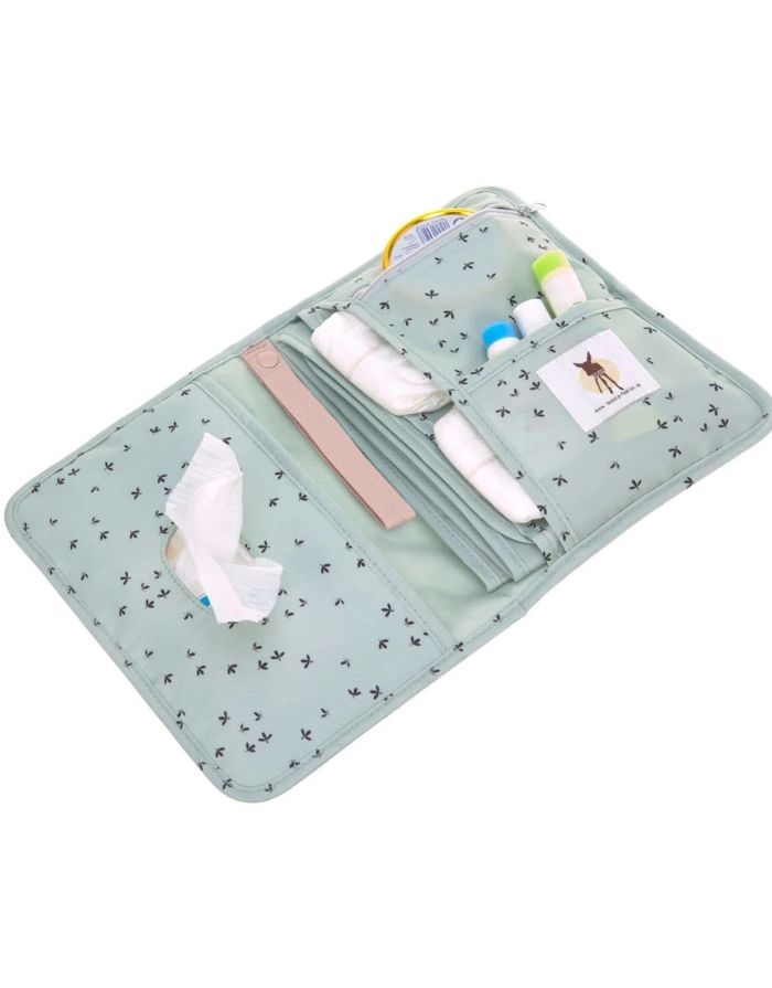 Wickelunterlage I Floral/Mint