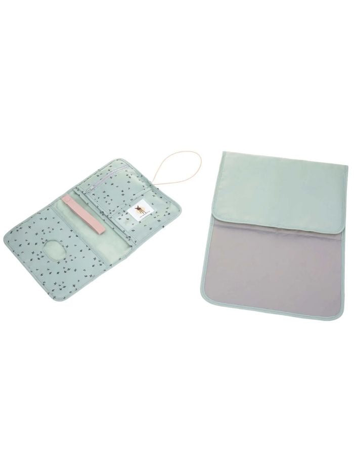 Wickelunterlage I Floral/Mint