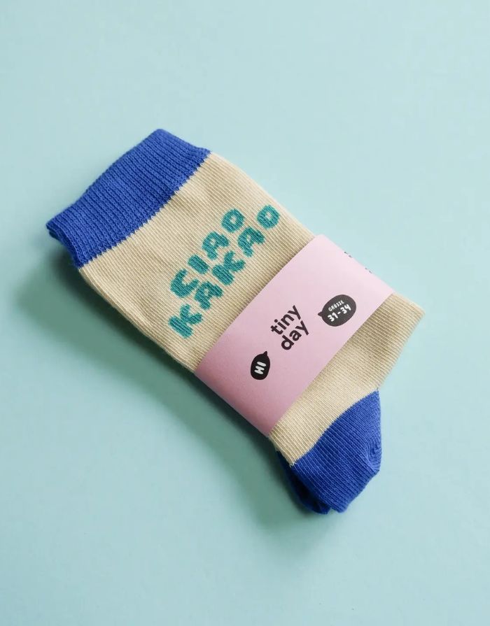 Socken Ciao Kakao I Blau