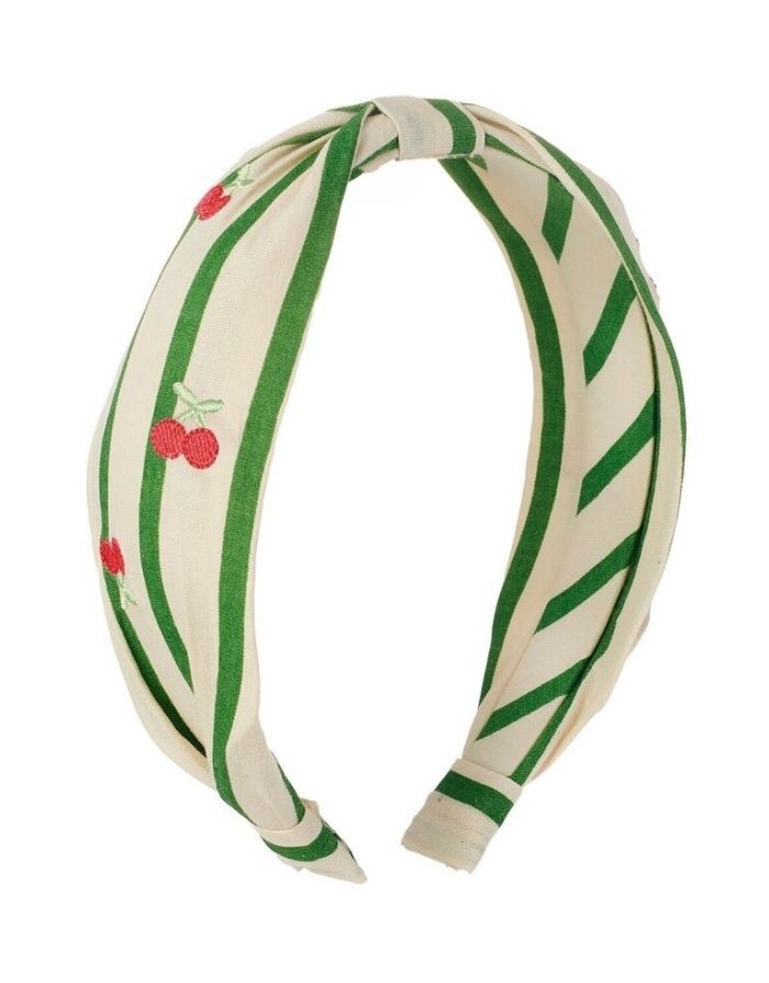 Haarreifen I Cherry Kiss Stripy
