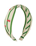 Haarreifen I Cherry Kiss Stripy