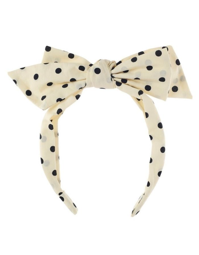 Haarreifen I Polka Dot Double Bow