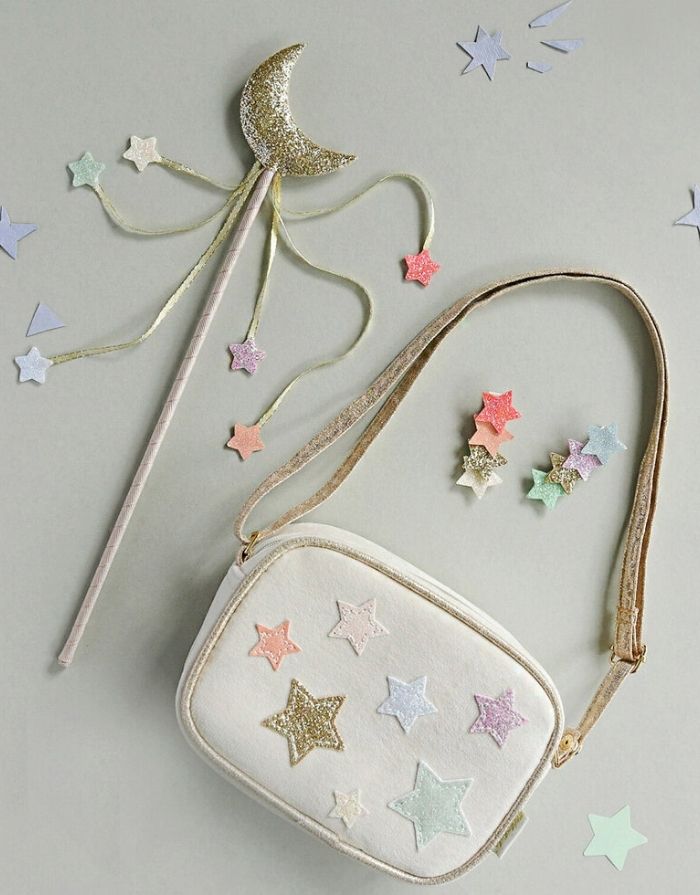 Haarspangen 2-er Set I Rainbow Shimmer Star