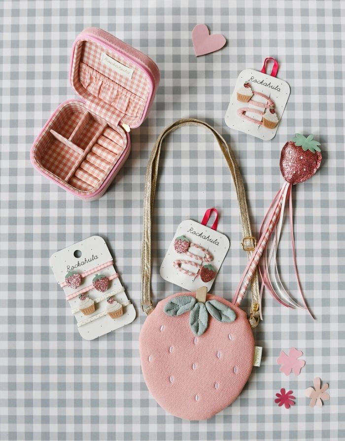 Haarspangen 2-er Set I Strawberry Shortcake