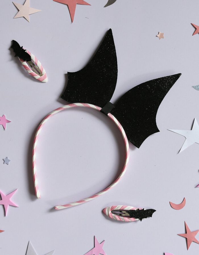 Haarspangen 2er-Set I Glitter Bat