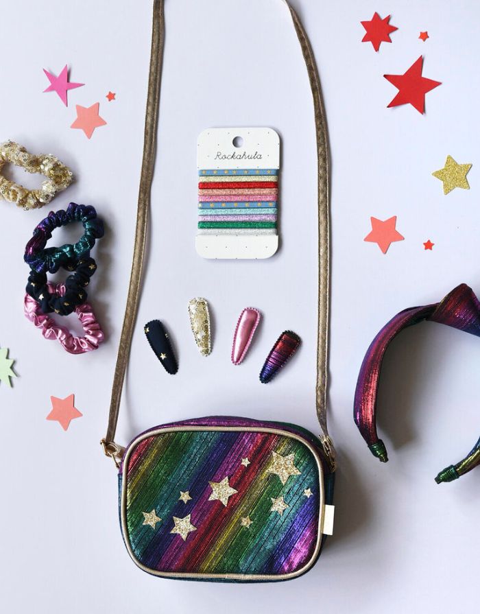 Haargummis I Disco Shimmer Elastic