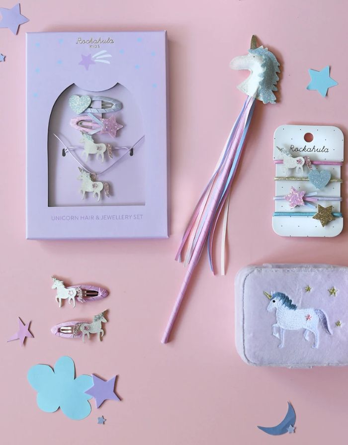 Haargummis I Unicorn Glitter