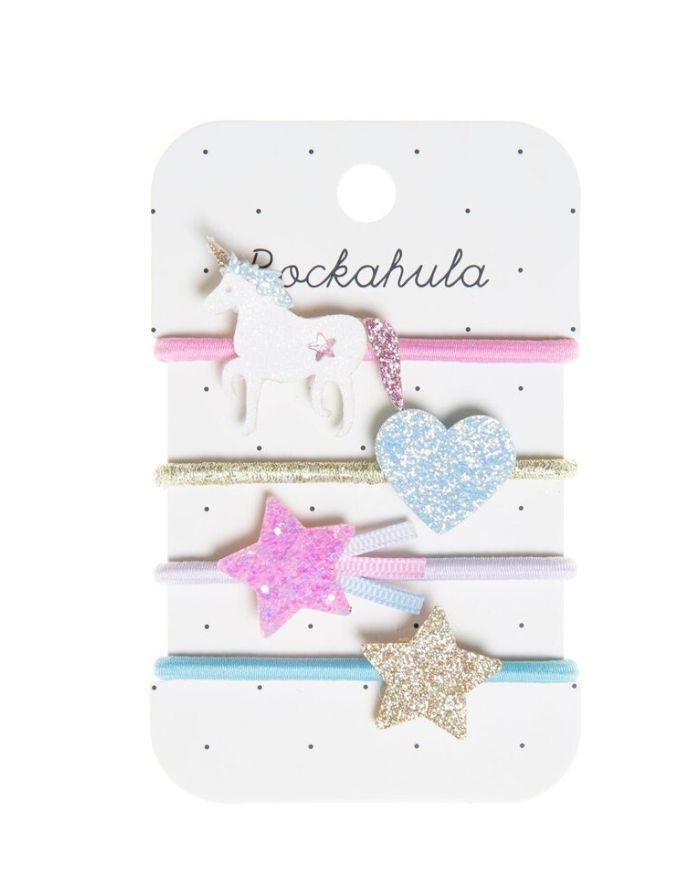 Haargummis I Unicorn Glitter
