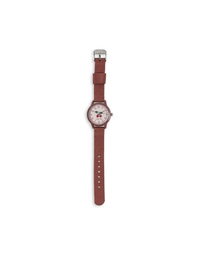 Kinder Armbanduhr I Cherry