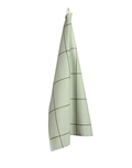 Muurla Geschirrtuch Green aus 100 % Baumwolle mit Checks & Stripes Muster