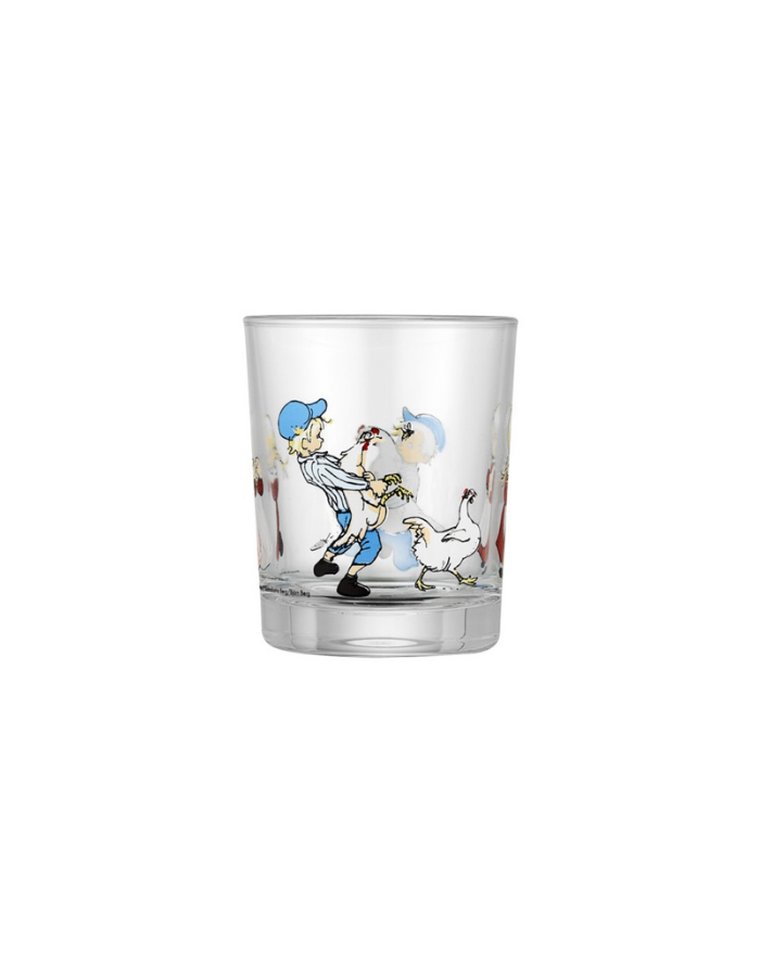 Muurla Trinkglas 200 ml mit Michel und Ida aus den Astrid-Lindgren-Geschichten