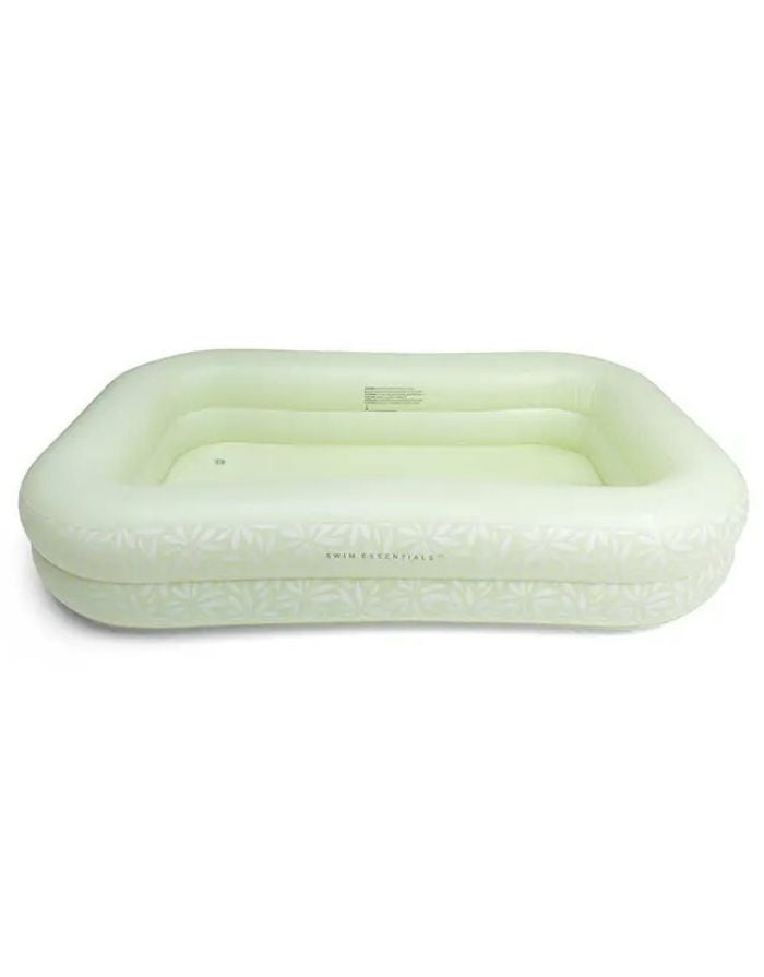 Kinderpool Matcha von Swim Essentials in modernem Grün mit 350 Litern Fassungsvermögen und großzügigem Platz zum Planschen.