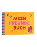 Nachhaltiges Mein Freundebuch von Ava und Yves im A5-Querformat mit 96 Seiten aus Recyclingpapier.