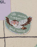 Glitzersticker von Liesels Wicht mit liebevollem Motiv und motivierender Botschaft für Kinder auf glänzendem Glitzervinyl.