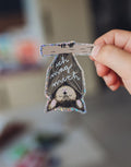 Glitzersticker von Liesels Wicht mit liebevollem Motiv und motivierender Botschaft für Kinder auf glänzendem Glitzervinyl.