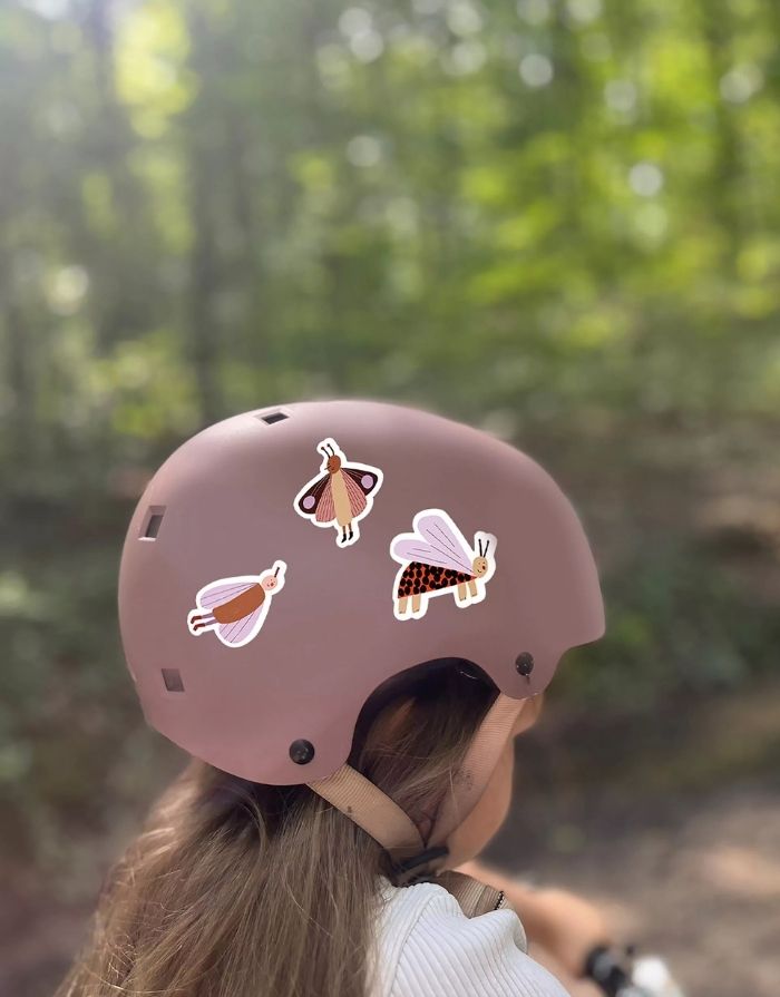 Reflektierende Kindersticker Flatter Freunde von nuukk