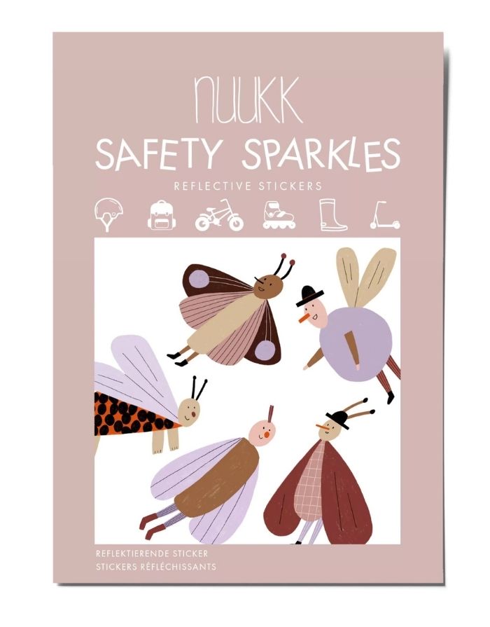 Reflektierende Kindersticker Flatter Freunde von nuukk