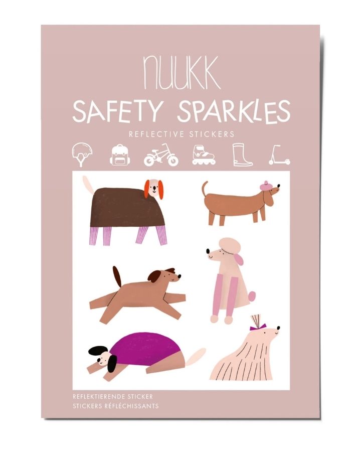 Reflektierende Kindersticker Hunde von nuukk