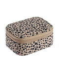 Kleine Schmuckdose von Rockahula Kids im Leoparden-Design mit weichem Innenfutter