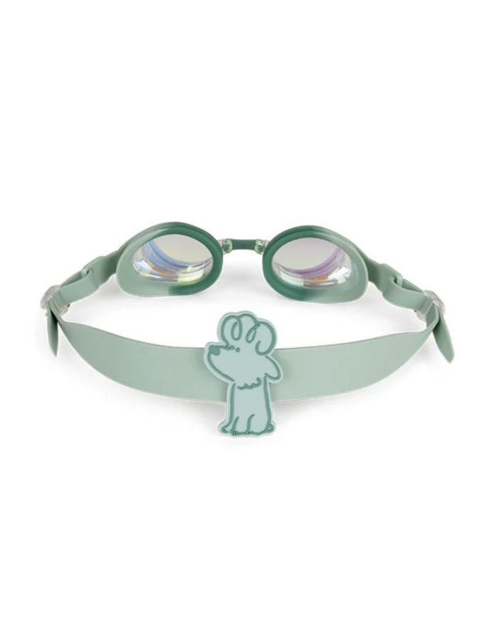 Schwimmbrille I Grün Hund