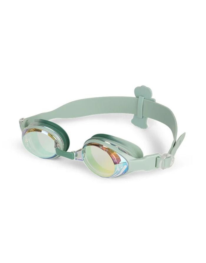 Schwimmbrille I Grün Hund