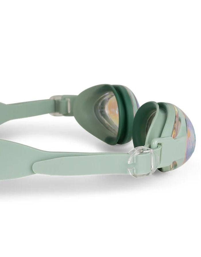 Schwimmbrille I Grün Hund