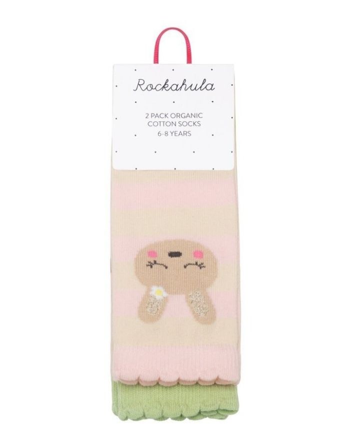 Rockahula Kids Betty Bunny Kindersocken im 2er-Set mit Hasenmotiven