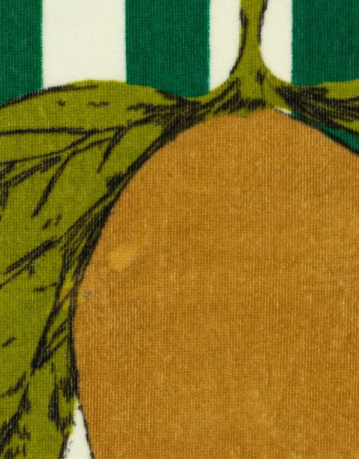 Strandtuch Antique Stripe von Kongos Slojd aus 100 % Bio-Baumwolle in großzügigem Format, weich und saugfähig