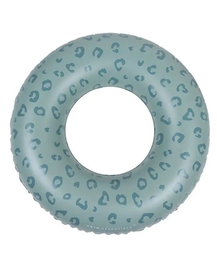 Schwimmring mit 90cm Durchmesser in Leo Grün von Swim Essentials als Freisteller