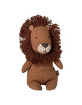 Maileg Safari Friends Löwe Mini Kuscheltier aus Leinen und Baumwolle, 43 cm großer Löwe mit Mähne für Kinder und Babys