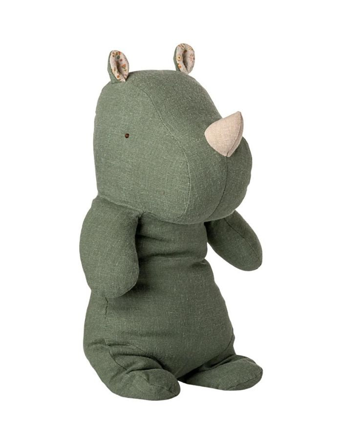 Maileg Safari Friends Niashorn Medium in der Farbe Salbei  Kuscheltier aus Baumwolle  für Kinder und Babys