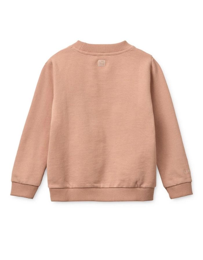 THORA Sweatshirt aus Bio-Baumwolle in Sweethearts und Pale Tuscany von Liewood