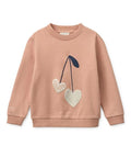 THORA Sweatshirt aus Bio-Baumwolle in Sweethearts und Pale Tuscany von Liewood