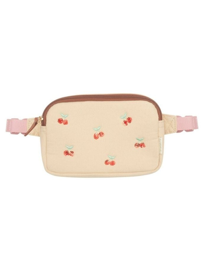 Bauchtasche mit Pailletten-Kirschen für Kinder von Rockahula Kids