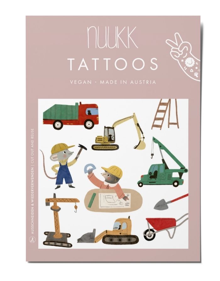 Vegane Kinder-Tattoos von nuukk