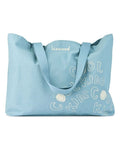Tote Bag Big I Cool Kids/Beach Blue