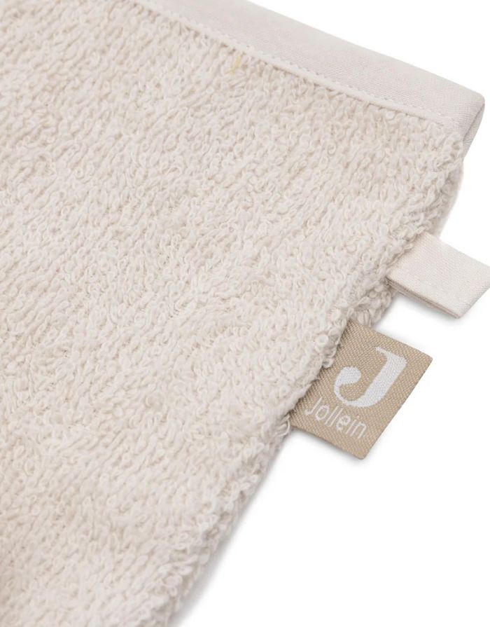 Jollein Waschhandschuh Frottee Charlie Cat aus weicher Baumwolle mit niedlichem Katzen-Design.