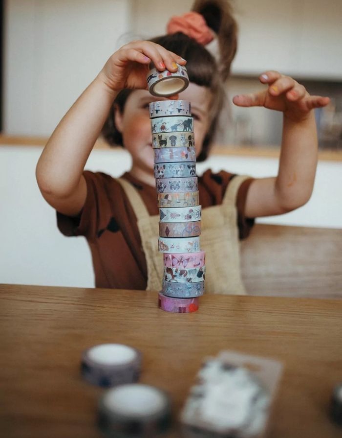 Washi Tape Hasen mit Illustrationen von Andrea Hild von nuukk