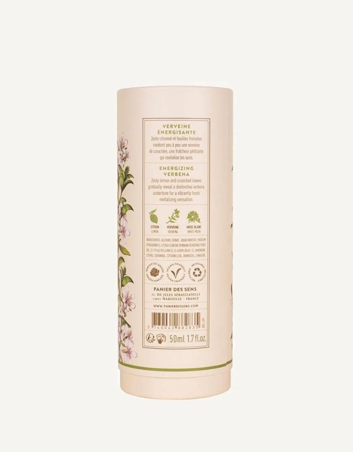  Eau de Toilette Belebende Verbene 50ml von Panier des Sens, frischer und belebender Verbenduft mit Zitrus- und Moschusnoten