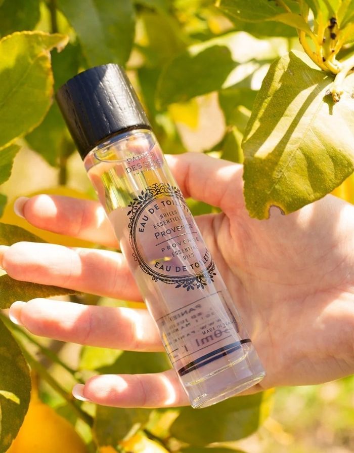 Eau de Toilette Milde Provence 50ml von Panier des Sens, frischer Zitrusduft mit Noten von Zypresse, Beifuß und Orangenblüte
