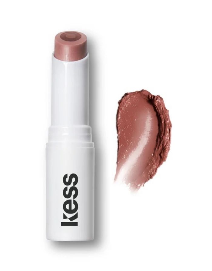 Natürlich pflegender Triple Tint Lip Balm Naked von Kess Berlin mit zartem Braunton