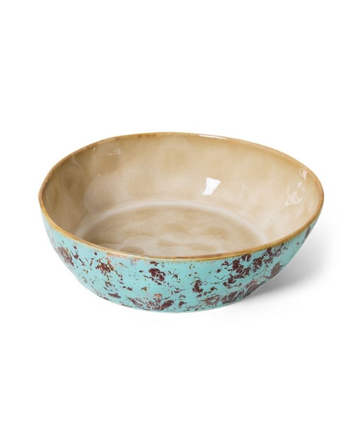 Pasta Bowl 70's Keramikschale I Patina