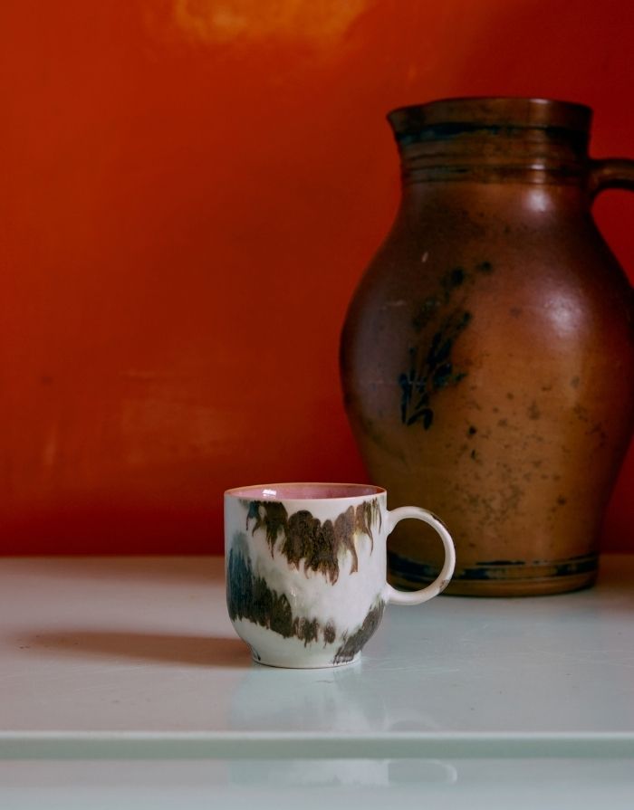 Café Becher 70's mit Henkel I Tide
