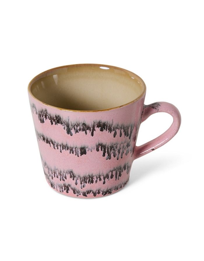 Cappuccino Becher 70's I Bubble