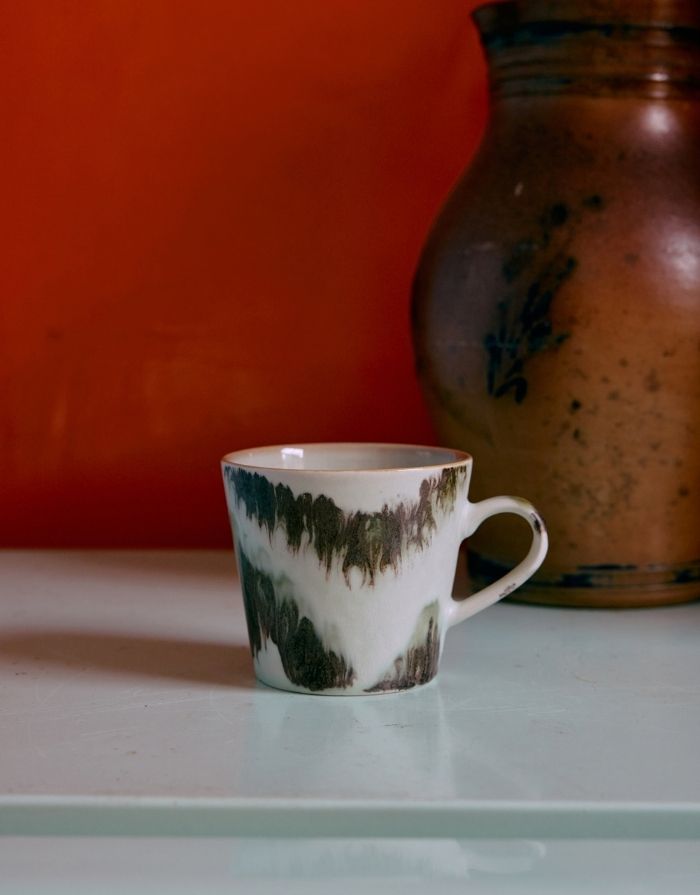 Cappuccino Becher 70's I Tide