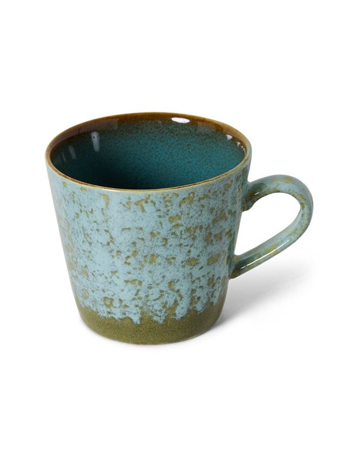 Cappuccino Becher 70's I Verdigris