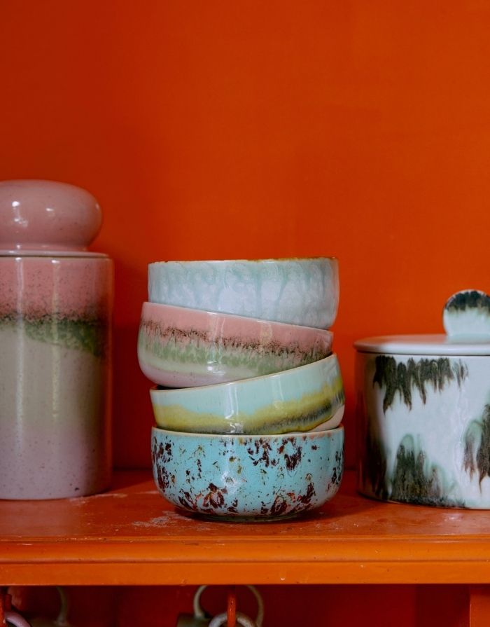 Dessert Schale 70's I Petal