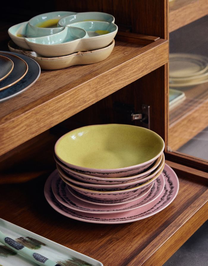 Curry Bowl 70's Keramikschale I Bubble